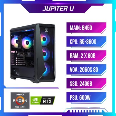 Máy tính chơi game PCAP Jupiter